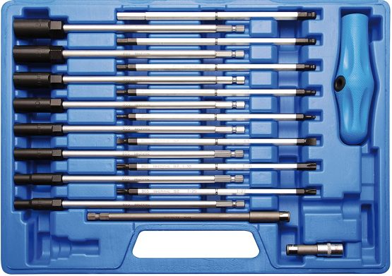 BGS 7985 | T-Handle Screwdriver and Socket Set | 19 pcs.