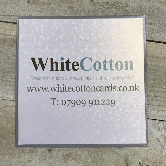 White Cotton Cards Value Range Baby's First Christmas Toys Design Christmas Tiny Value Album (Silver), TVXST - Image 4