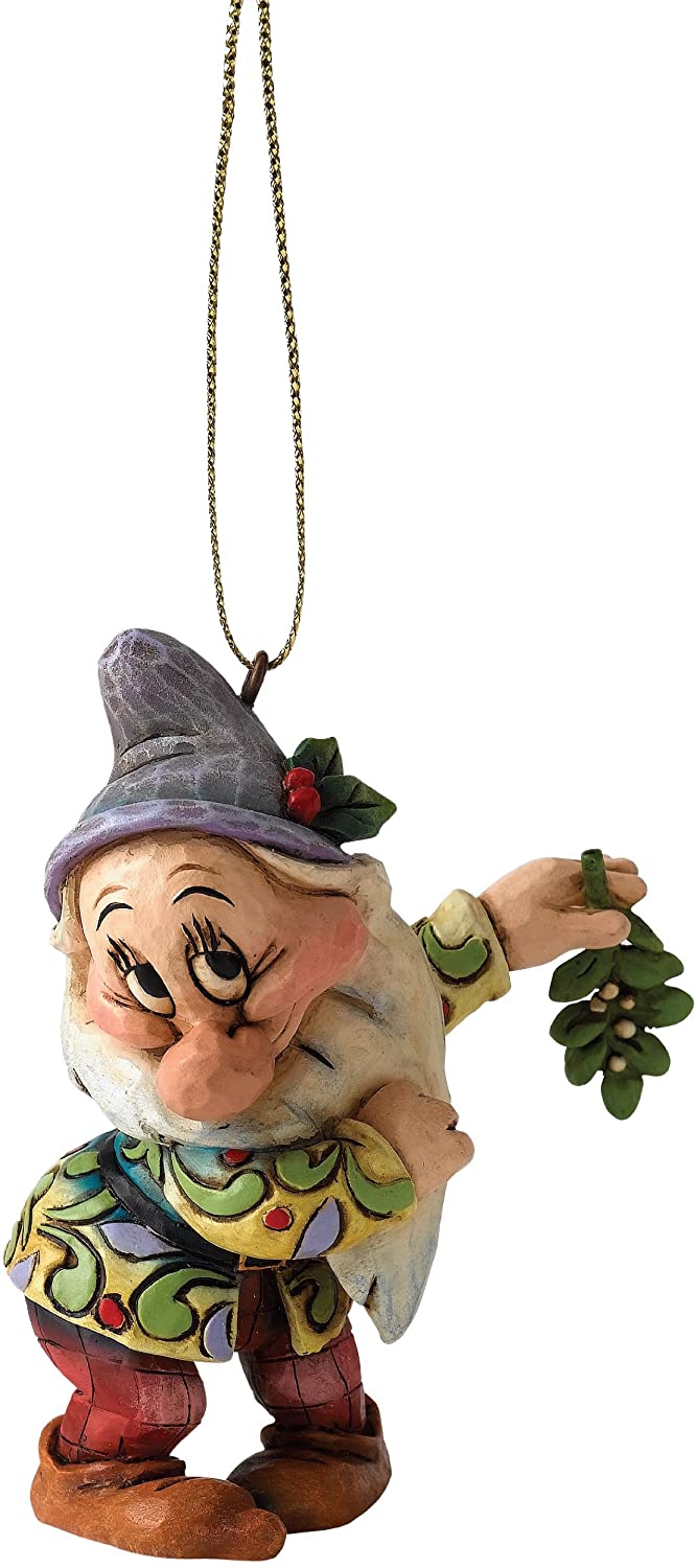 Enesco Disney Tradition Bashful (Hanging Ornament), 4 x 5 x 8.5 cm, Multicolor, 7 cm