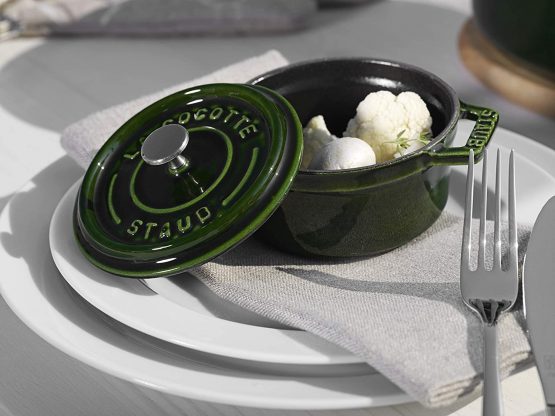 Staub 40509-804-0 Mini Round Cocotte 10 cm Basil - Image 2