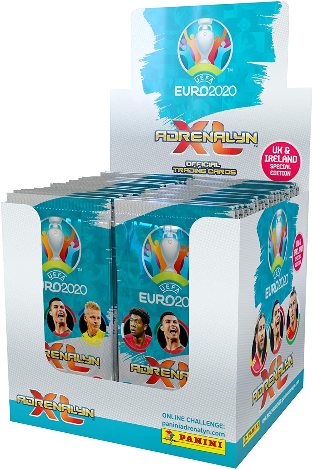 Panini Panini UEFA Euro 2020 Adrenalyn XL Packs (x50 Packs), pack of 50, EA20P