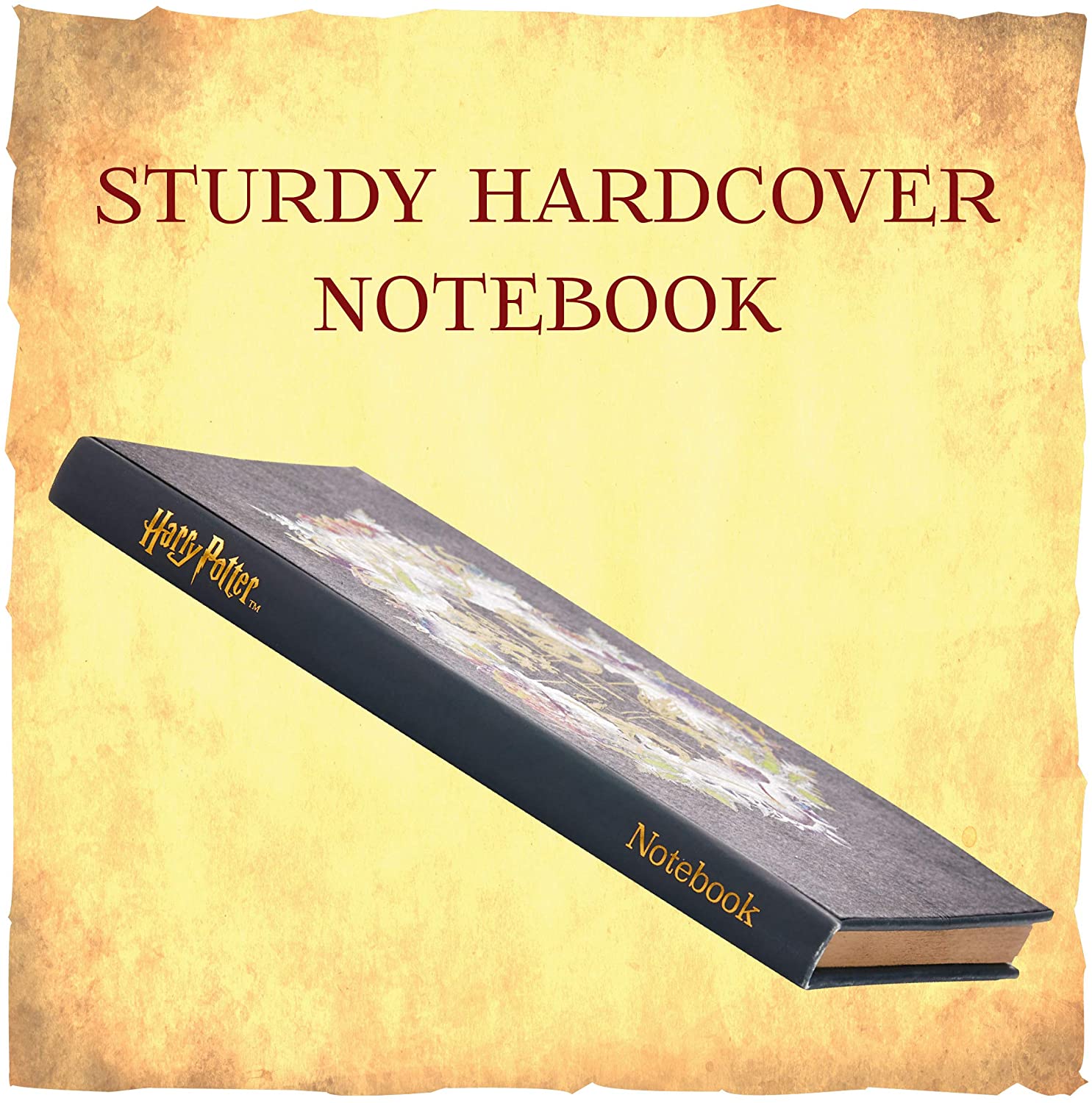 Harry Potter Hogwarts Floral Notebook - Image 4