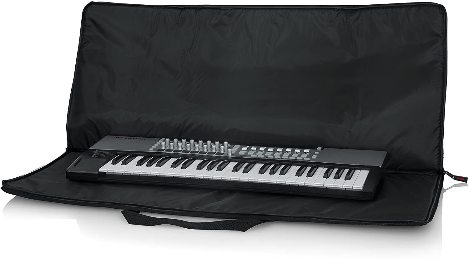 Gator GKBE-61 Lightweight Bag For 61-Note Keyboards, Black - Image 2