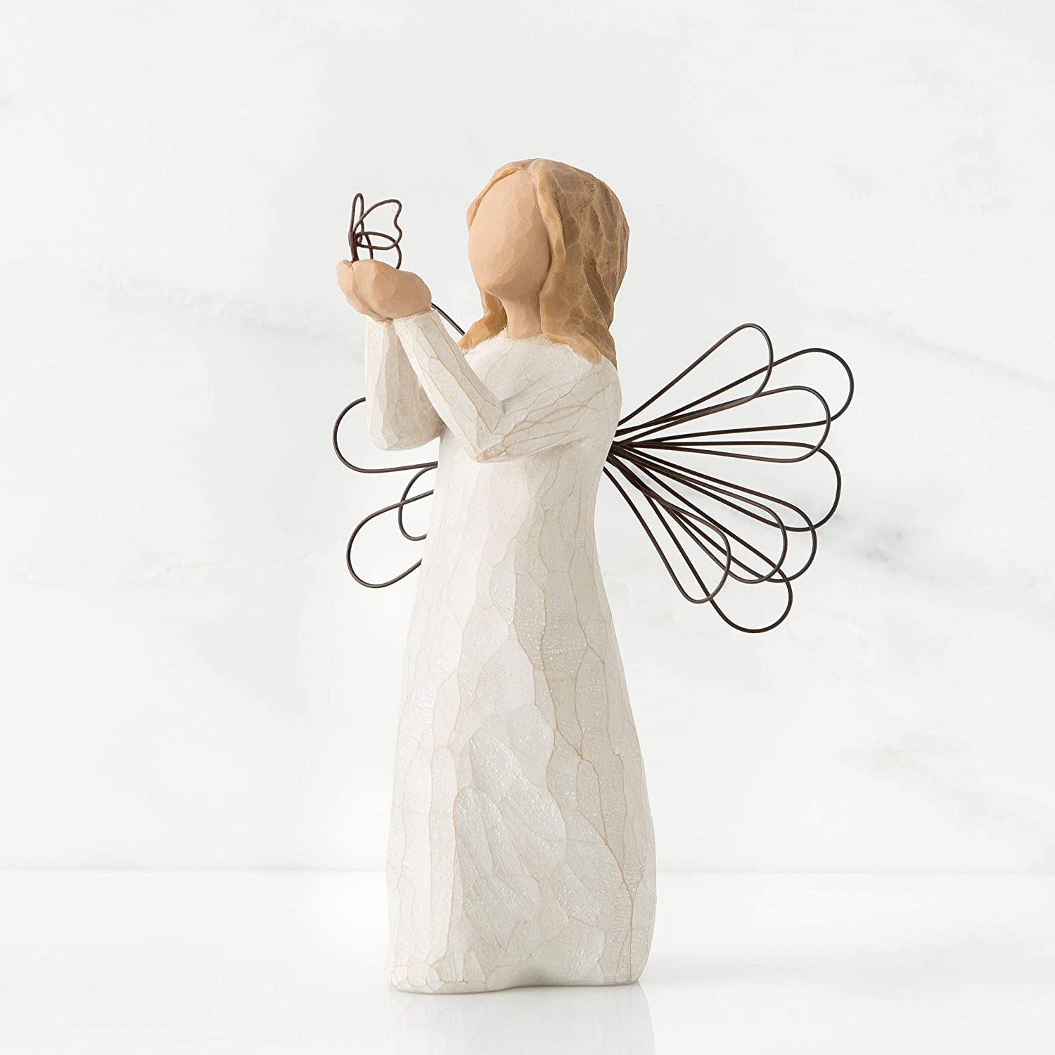 Willow Tree Angel Of Freedom Figurine, Natural, 5x5 - Image 2