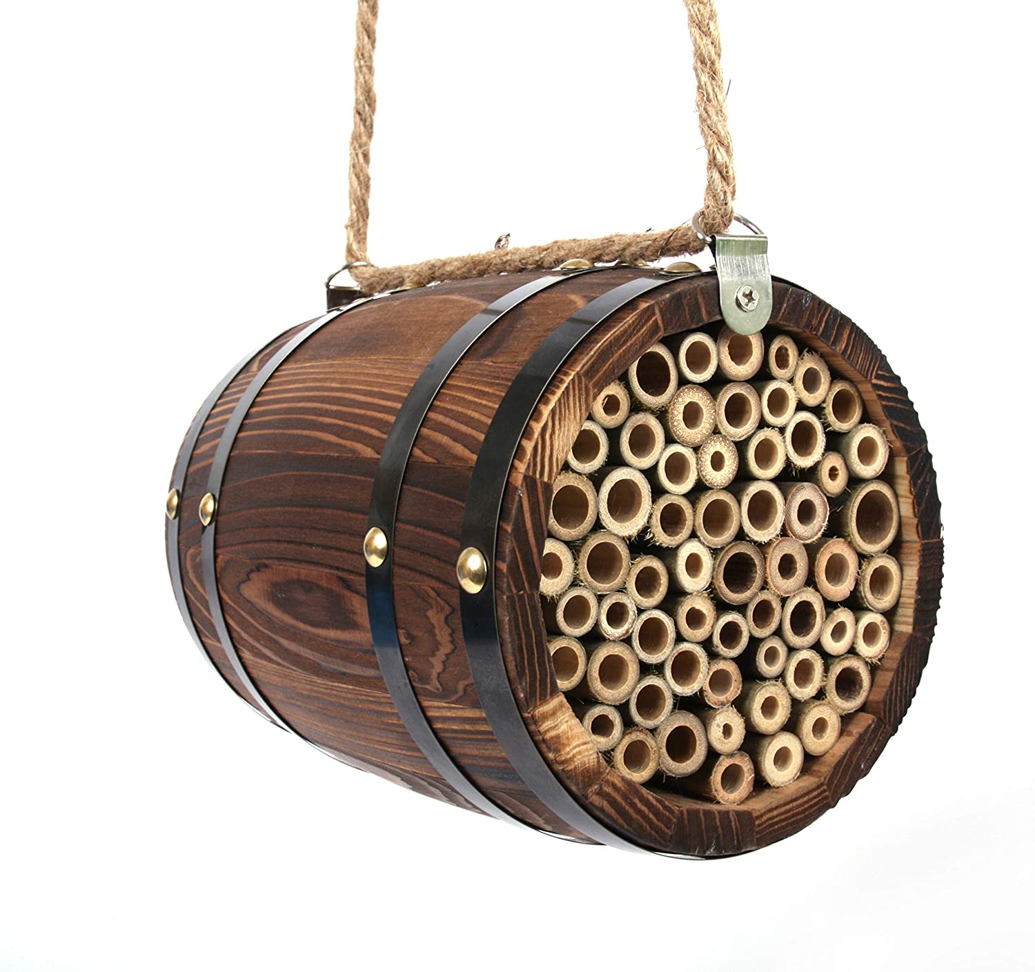 Wildlife World BBAR Barrel for Solitary Bees Brown