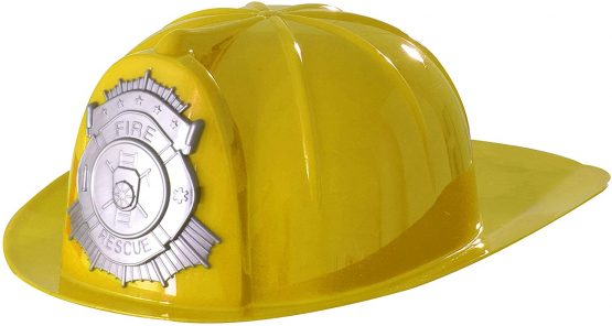Wowow Toys & Games Kids Toy Fireman Fire Helmet | Role Play Fancy Dress Up Hat Accessory (2 Pack) - Image 4