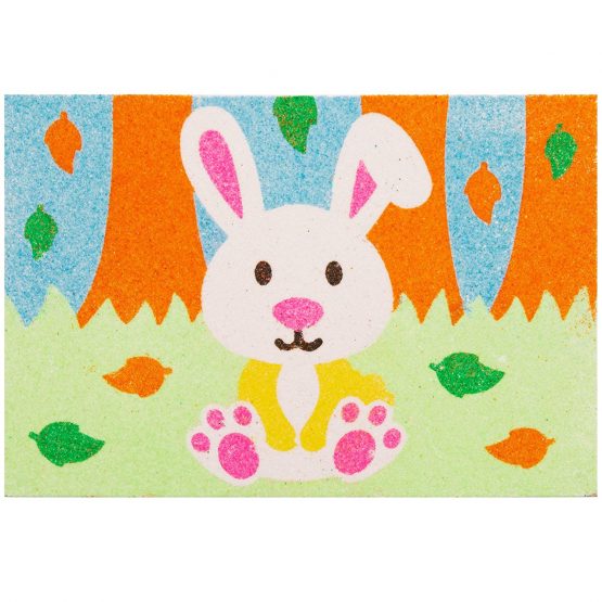 Baker Ross AW883 Woodland Animal Sand Pictures, Arts and Crafts for Kids (Pack of 8), Assorted - Image 4