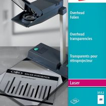 Avery Zweckform 3552 Laser and Copier Transparencies A4 Clear Pack of 100
