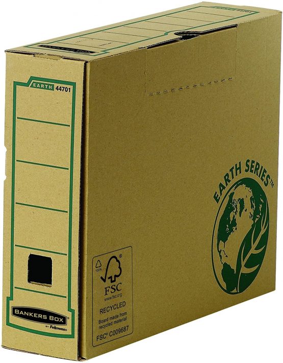 Fellowes R-Kive Earth 80mm Transfer File (FSC)