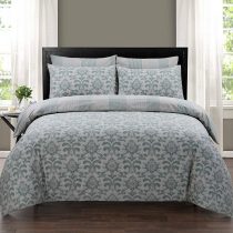 Indus Textiles 100% Pure Cotton Reversible Patterned Duvet Cover Sets Istanbul, Double