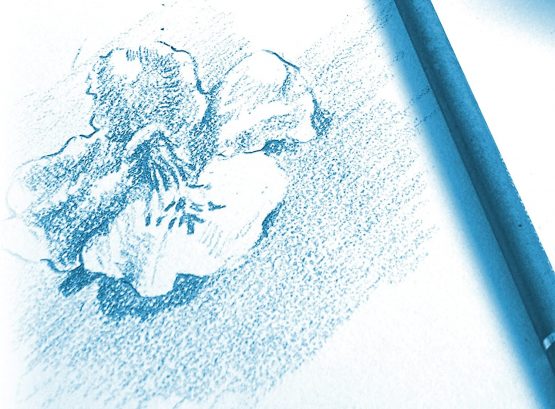 Clairefontaine White Grained Drawing Paper Glued Pad, 180 g, A3, 30 Sheets - Image 3