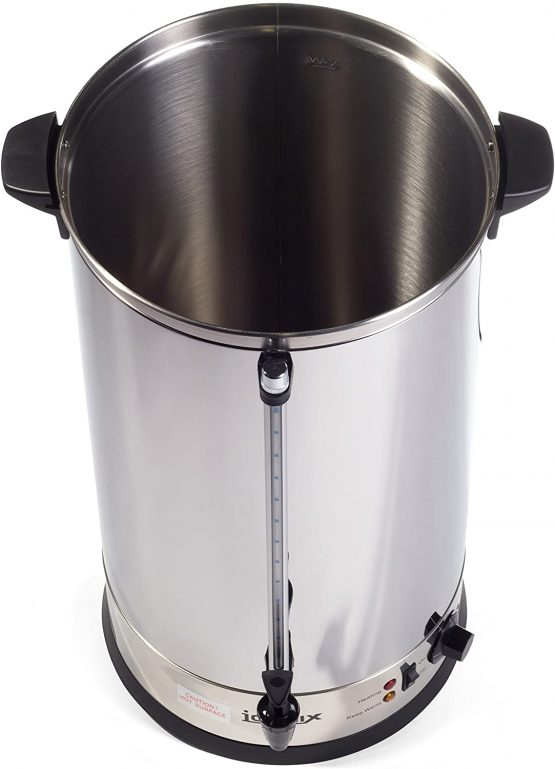 Igenix IG4030 Catering Urn, Hot Water Boiler, Tea Urn for Home Brewing, Commercial or Office Use, 30 Litre, Stainless Steel - Image 3