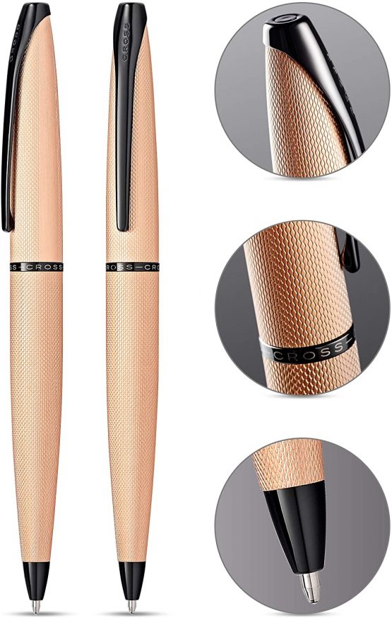 Cross ATX Rose Gold Ballpoint Pen incl. Premium Gift Box - Image 2