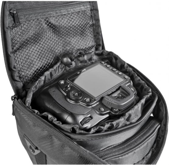 Mantona Neolit Holster Bag for SLR Camera - Black - Image 4