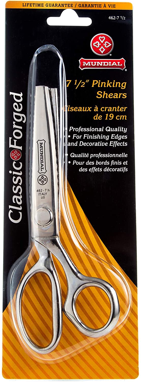 Mundial 7 1/2-inch Classic Forged Pinking Shears - Image 4