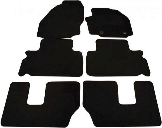 Sakura SS4545 Carpet Floor Mat, Black Trim