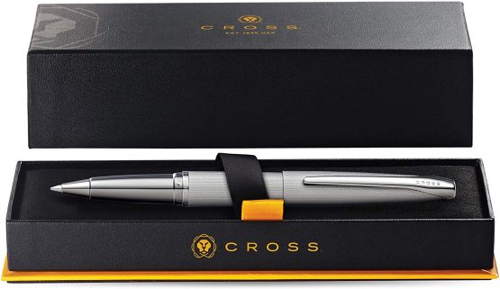 Cross ATX Sandblasted Titanium Gray Rollerball Pen, Titanium Grey, 885-46 - Image 3
