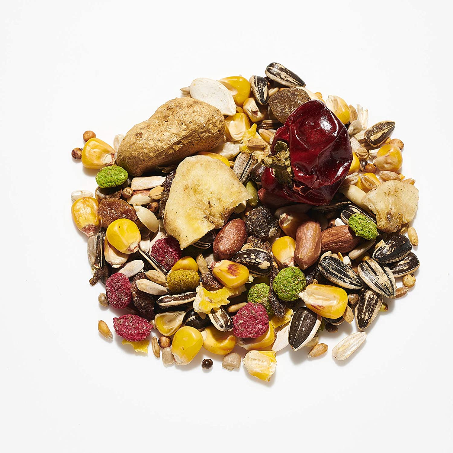 Willsbridge Deluxe Fruity Parrot Food Mix 12.5kg, Premium Parrot Seed Mix, 24 Quality Ingredients, Rich In Vitamins