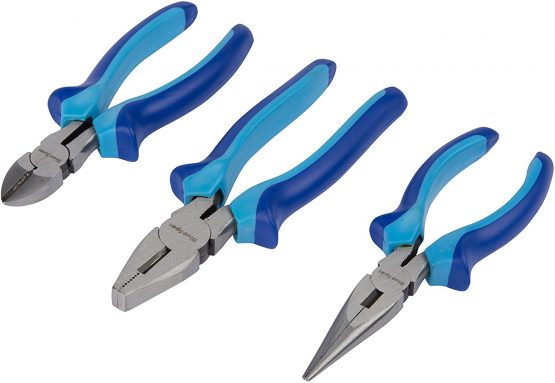 Blue Spot 08131 3 Piece Plier Set