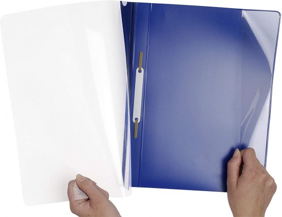 Exacompta PVC Transfer File, A4 Maxi - Black - Image 2
