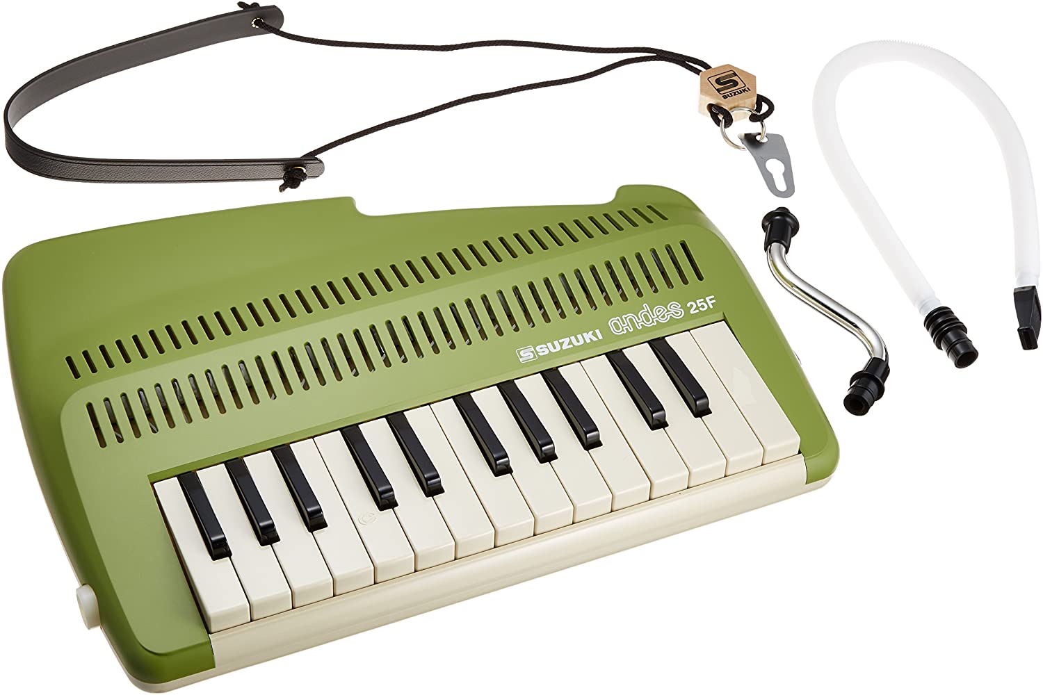 Suzuki 25keys Keyboard Recorder Andes 25F, Green