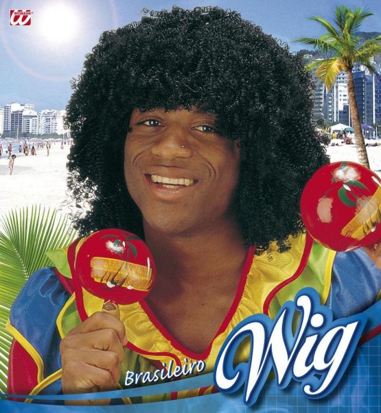 Brasileiro In Polybag Wig for Hair Accessory Fancy Dress - Image 2