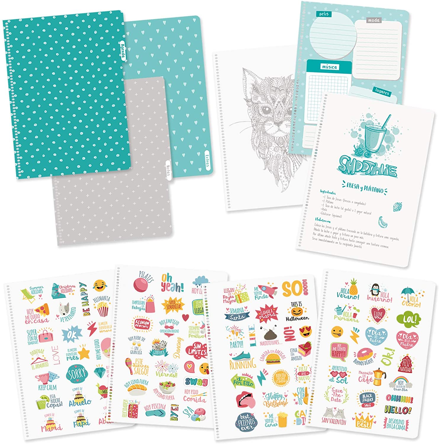 Dohe 12608 - Andrea Zarraluqui Diary - Day Page - 15 x 21 cm - Image 3