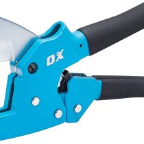 OX Tools OX-P449542 Pro PVC Pipe 16 Cutter - Stainless Steel Pipe Cutter – Plastic Pipe Cutter - Blue – 42mm