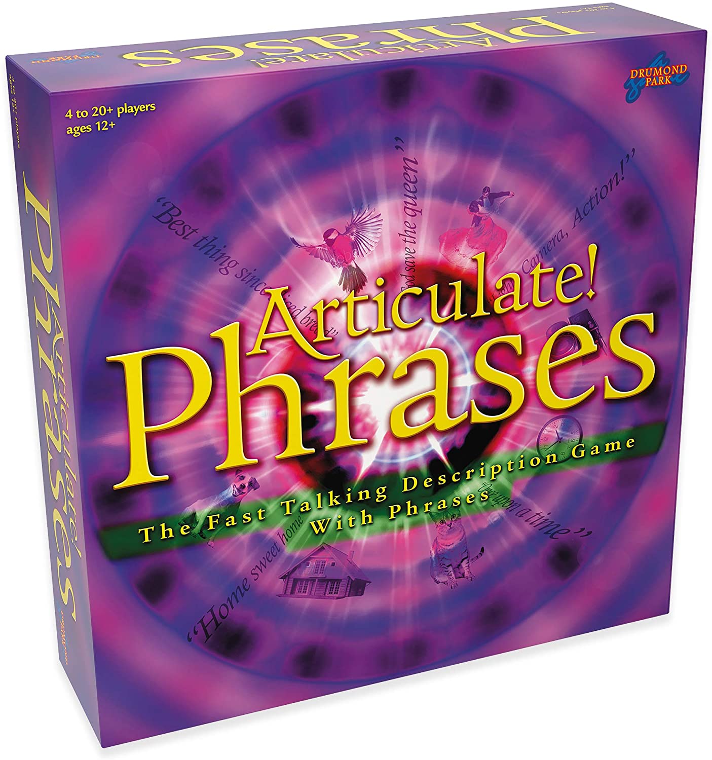Drumond Park Articulate. Phrases Family Board Game, The Fast Talking Description Game, Multicoloured