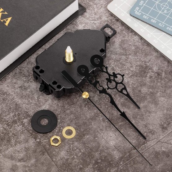 Hicarer Pendulum Clock Movement Quartz DIY Movement Kits Replacement Pendulum Clock Movement Mechanism (Shaft Length 0.79 Inch) - Image 4