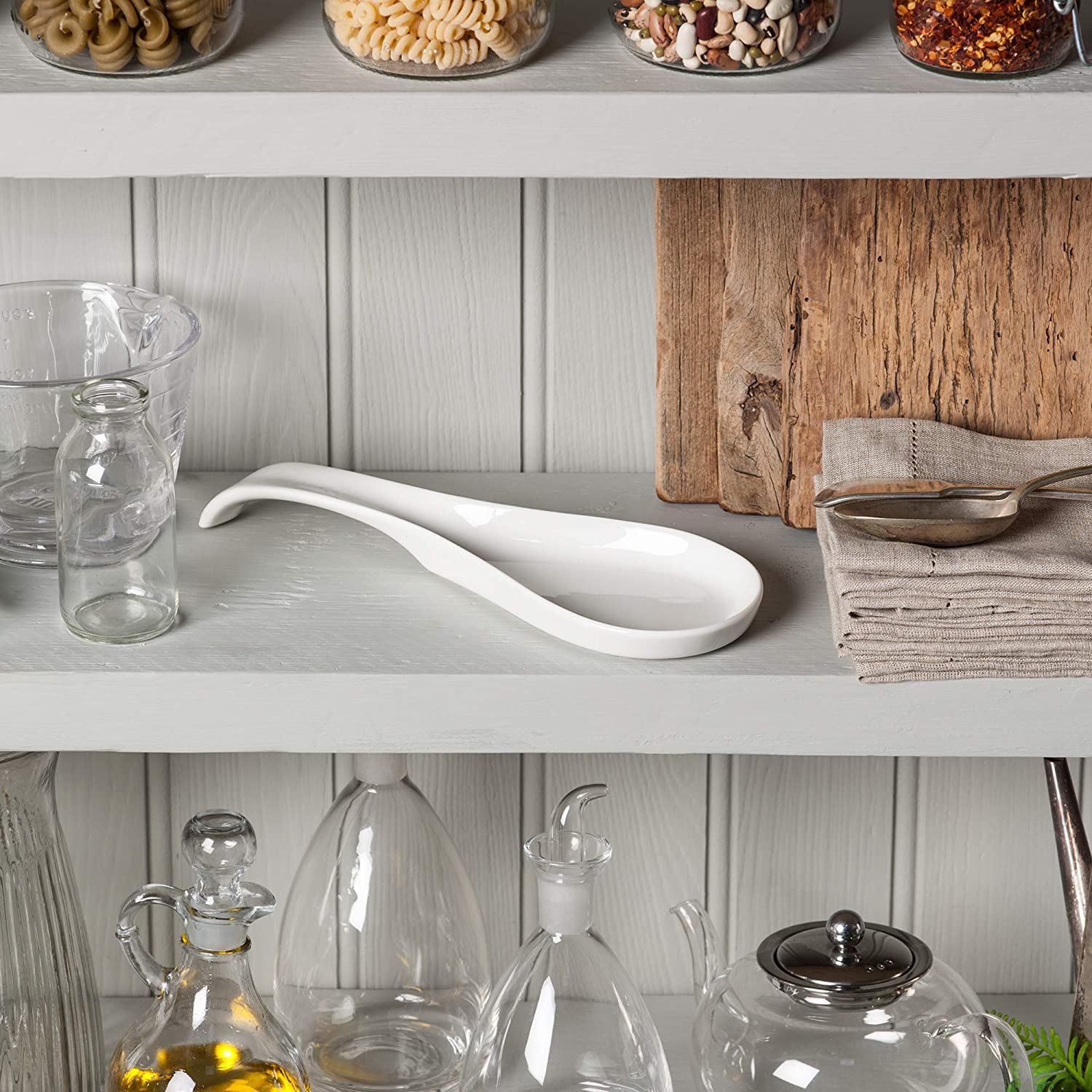 Wm Bartleet & Sons Traditional Porcelain Spoon Rest, White, 25 cms - Image 3