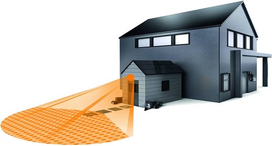 Steinel Infrared Motion Sensor IS 1 white, 120° Motion Detector, 10 m Range, IP 54, splashproof, max. 500 W or 4 LEDs - Image 2