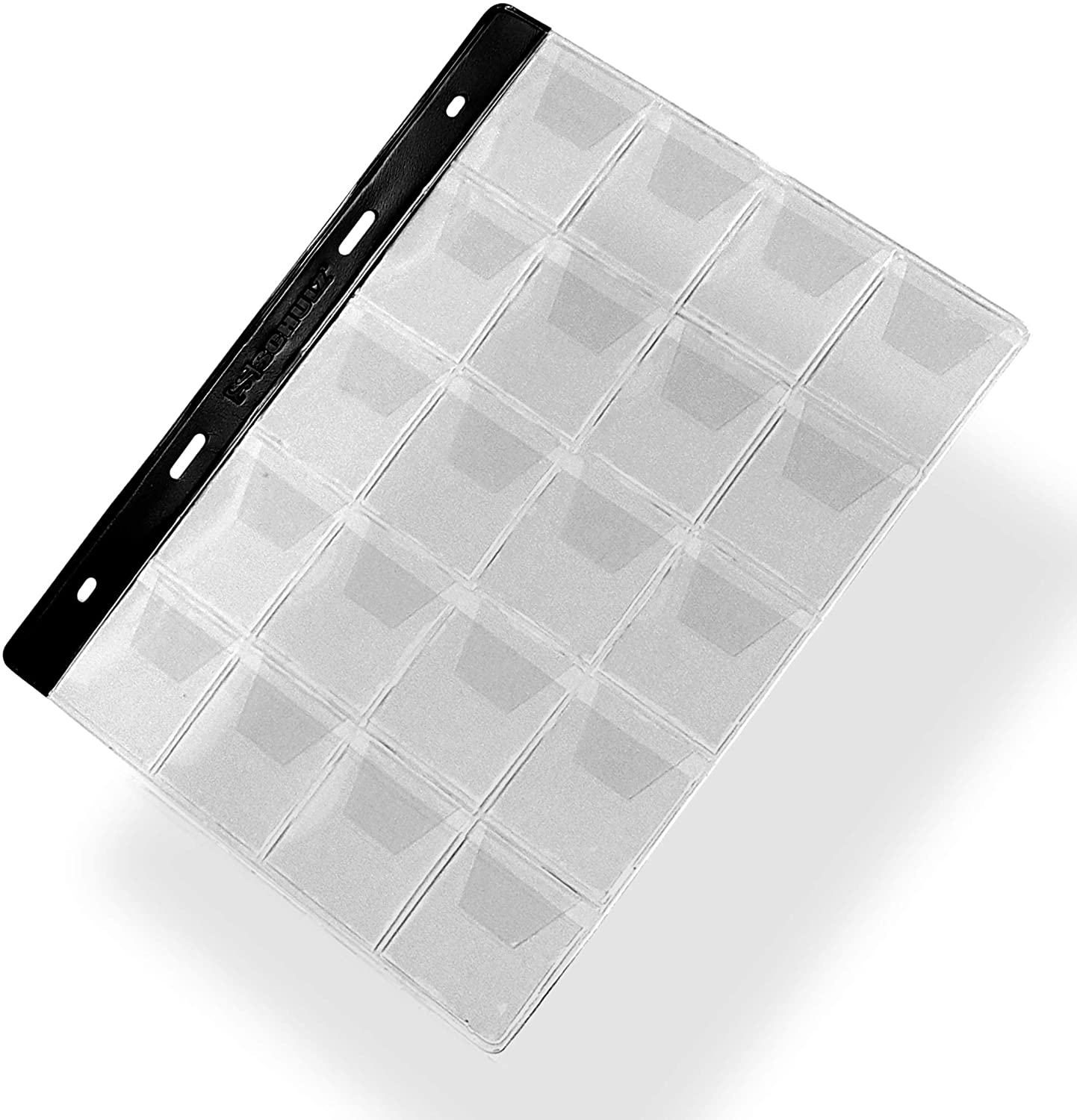 Schulz Stamp Pocket Pages for Coin Collection Supplies Coin Holders Stamp Currency Protector Sheet (Pack of 10) - Image 2