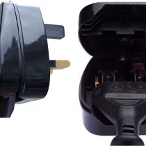 ShaniTech Europe Euro 2 Pin to UK 3 Pin Converter Plug Adapter - Not designed for 15.88mm plugs