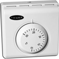Tower STTRS1 Combi Room Thermostat Central Heating Mechanical Dial Stat