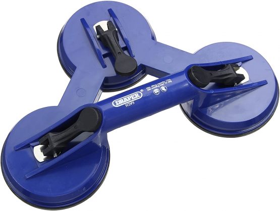 Draper 43846 Triple Suction Lifter, 118mm Ø