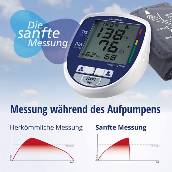 visomat Comfort 20/40 Blood Pressure Monitor with Large Cuff - Image 3