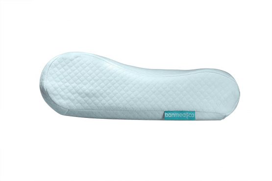 bonmedico Magic pillow, ergonomic head pillow ideal for women or children, with free cotton cover, (40 x 26 x 8/6cm) - Image 2