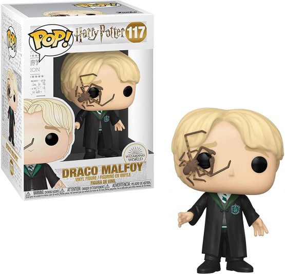 Funko 48069 POP Harry Potter-Malfoy w/Whip Spider Collectible Toy, Multicolour - Image 3