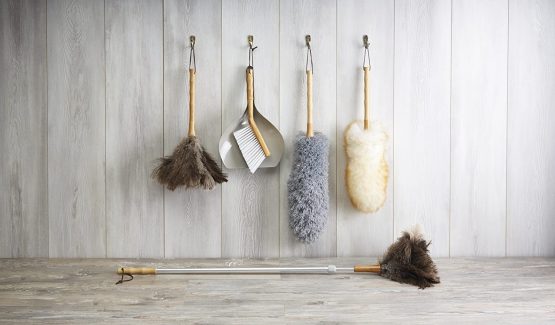 KitchenCraft Living Nostalgia Lambswool Duster, Brown, 48cm - Image 2