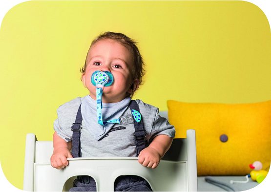 MAM Soother Clips, Pack of 2, Baby Soother Chain Fits All MAM Soothers, Newborn Essentials (Soothers Not Included) - Image 3