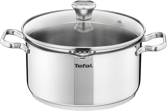 Tefal A70546 Duetto Cooking Pot Diameter 24 cm Suitable for Induction Cookers