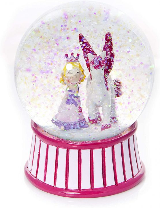 Mousehouse Gifts Pink Princess and Unicorn Children's Snow Globe Gift for Girls - Image 3