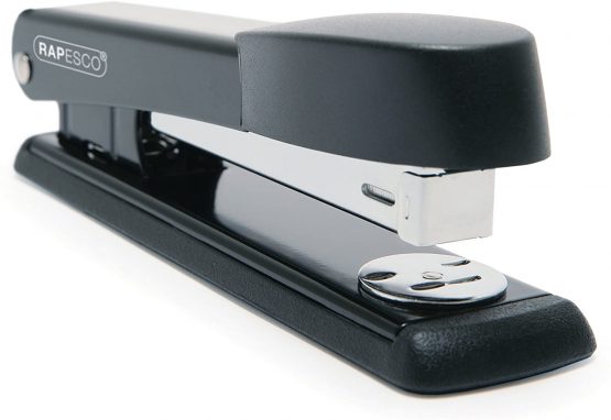 Rapesco 1471 Germ-Savvy Antibacterial, Marlin Stapler & R4 Staple Remover & 5.000 26/6 mm Staples, Black - Image 2