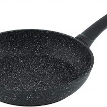 Kuhn Rikon Easy Induction Marble Non-Stick Frying Pan, 28 cm, Black