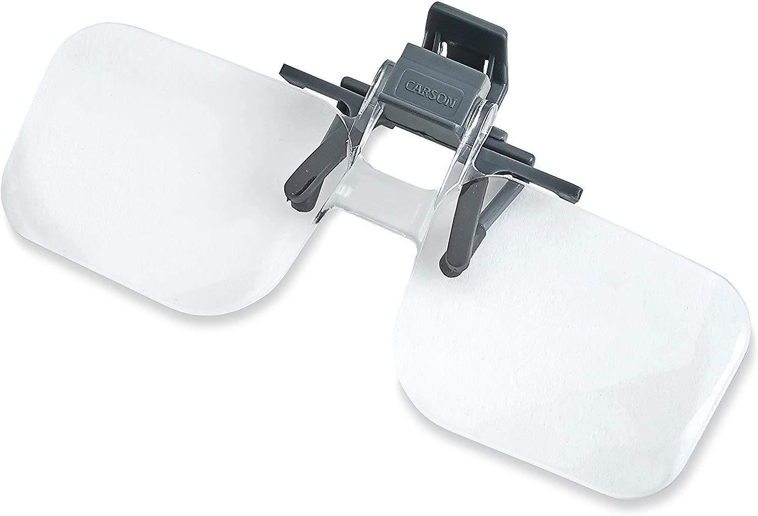 Carson OD-10 Clip and Flip Hands-Free 1.5x (+2.25) Magnifying Lenses, Grey, +2.25 Diopters (1.5x Power) - Image 3