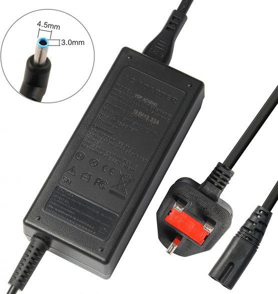 ARyee 19.5V 3.33A AC Adapter Laptop Charger for HP Stream 11 13 14 Series HP Chromebook 14-Q010NR 14-Q020NR 14-Q030NR 14-Q029WM