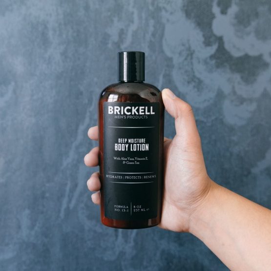 Brickell Men's Deep Moisture Body Lotion for Men, Natural and Organic Protects and Hydrates Dry Skin, 237 ml, Unscented… - Image 2