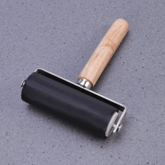 ULTNICE Soft Rubber Brayer Roller Printmaking Tool for Craft Projects Ink Stamping - Image 3