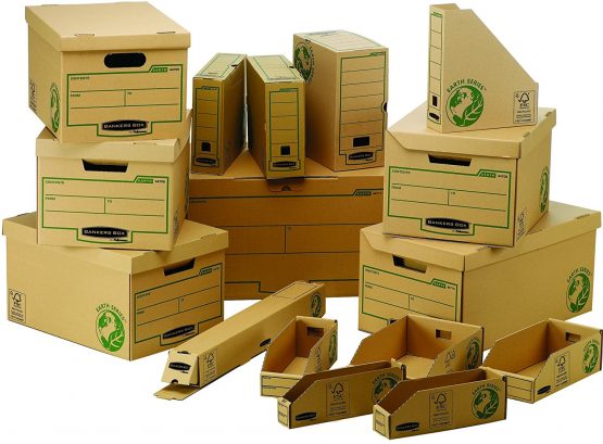 Fellowes R-Kive Earth 80mm Transfer File (FSC) - Image 3